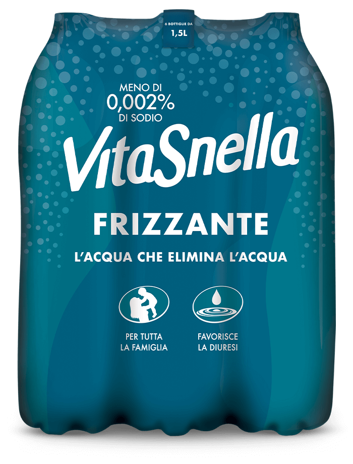Acqua Vitasnella Frizzante - Pack 1.5L